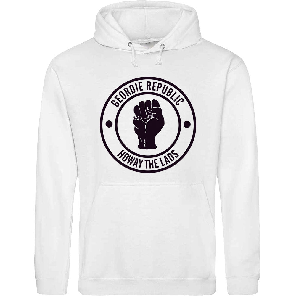 Geordie Republic "Howay The Lads" Hooded-Top