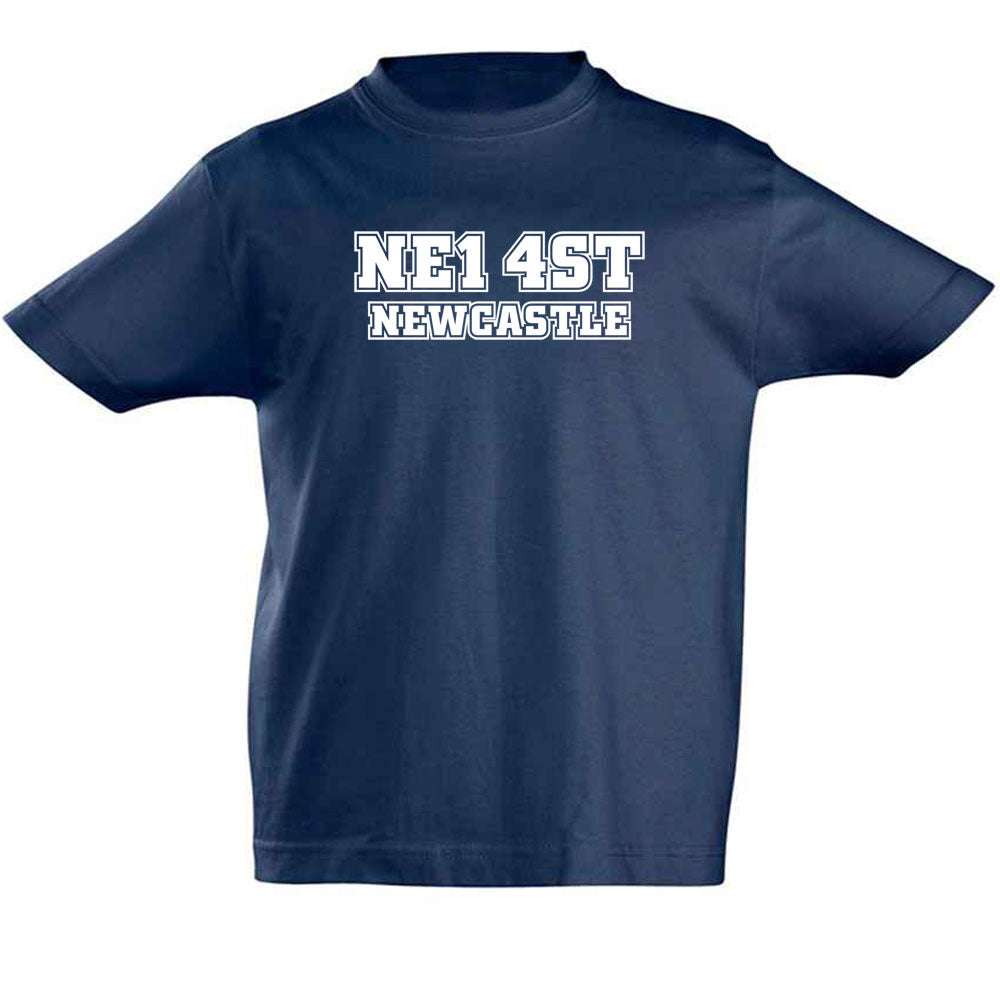 Newcastle United Postcode Kids' T-Shirt