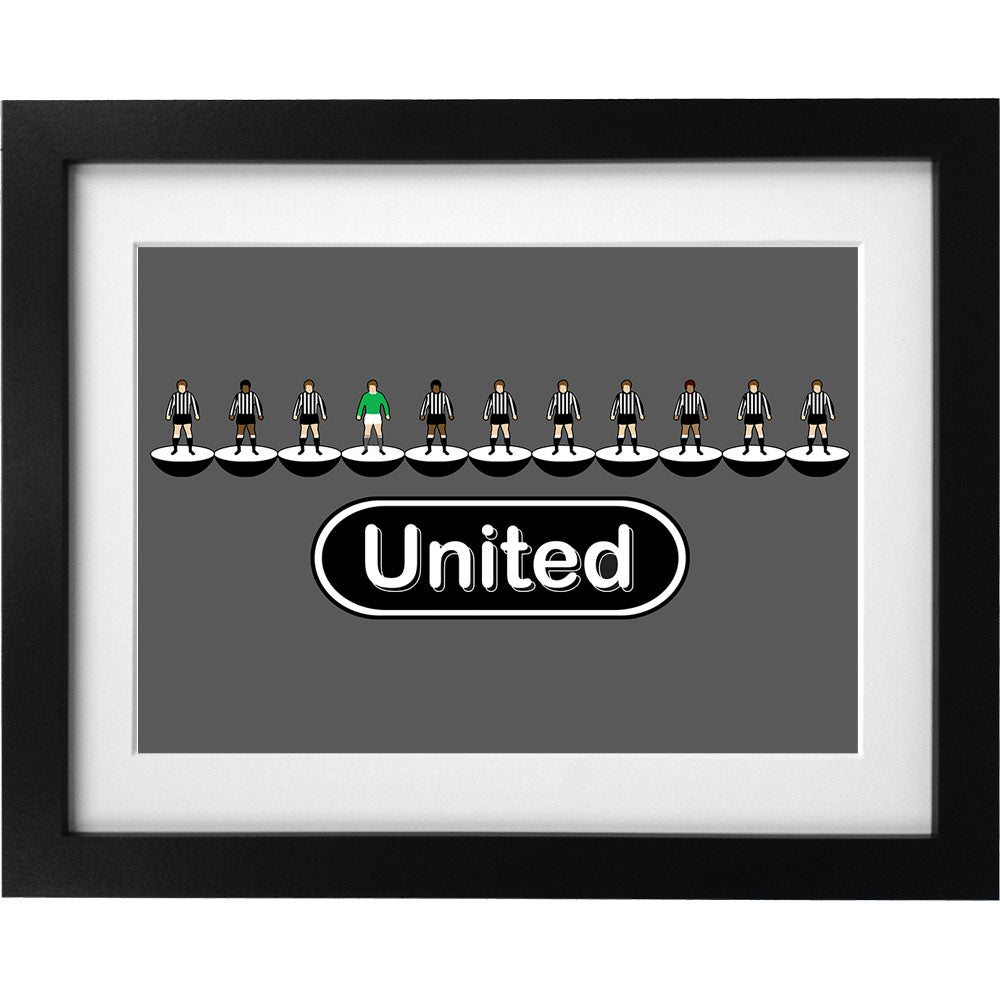 Newcastle United Table Football Art Print