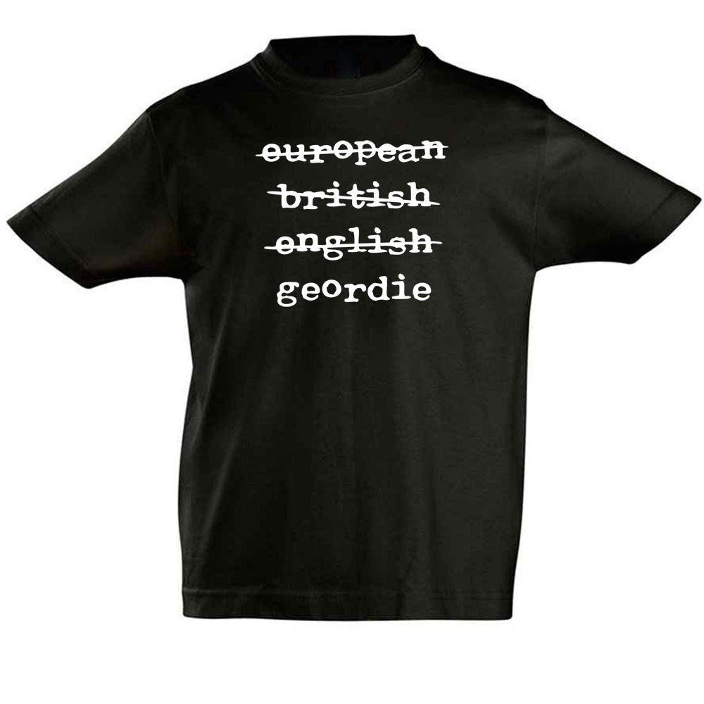European British English Geordie Kids' T-Shirt