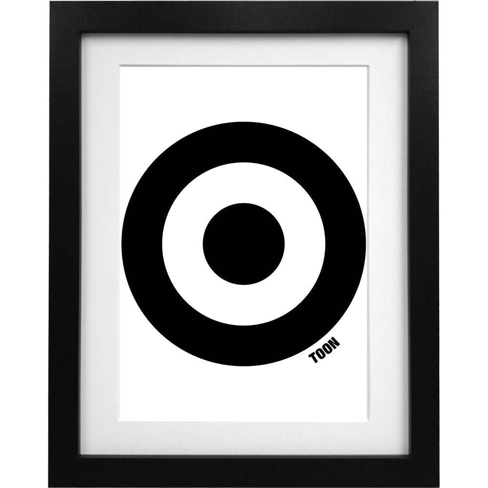 Toon Roundel Art Print