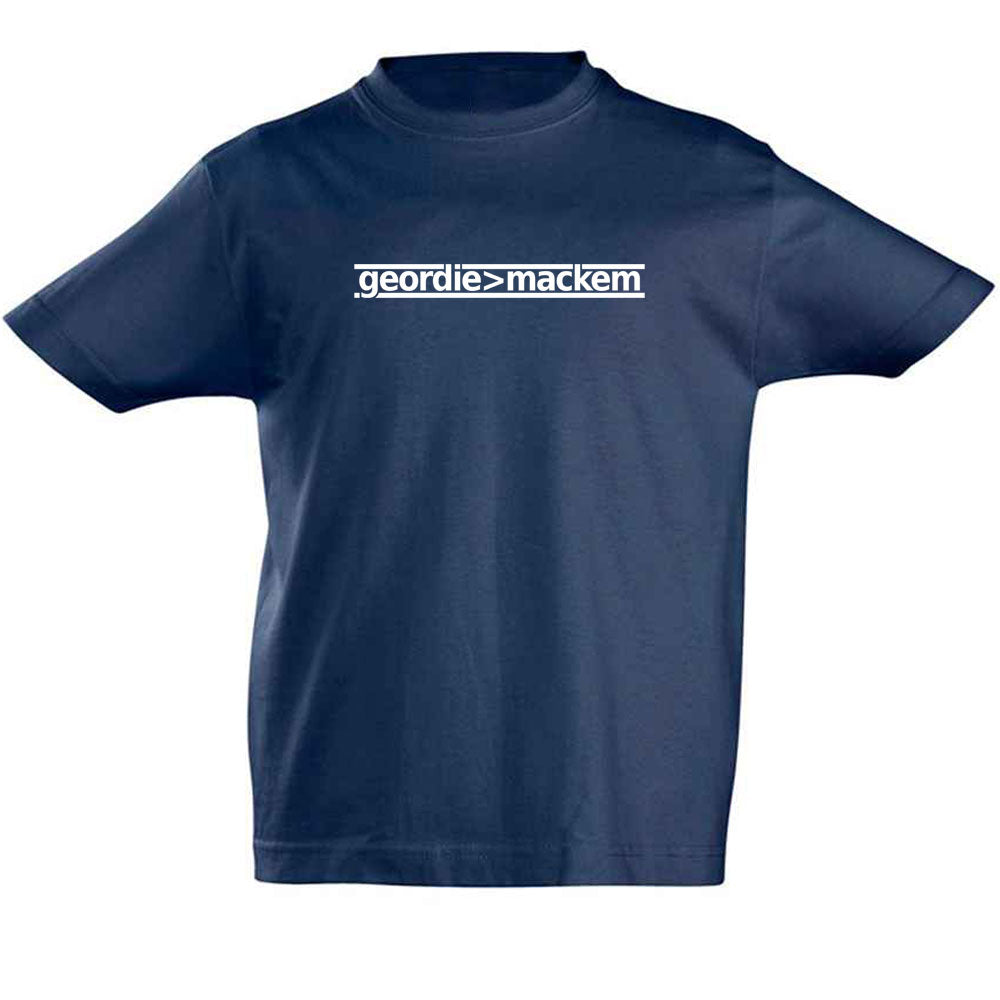 Geordie Greater Than Mackem Kids' T-Shirt