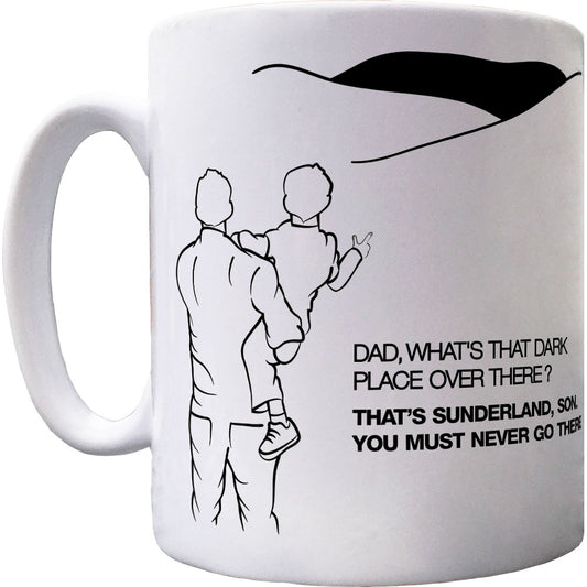 Geordie Dad And Lad Ceramic Mug