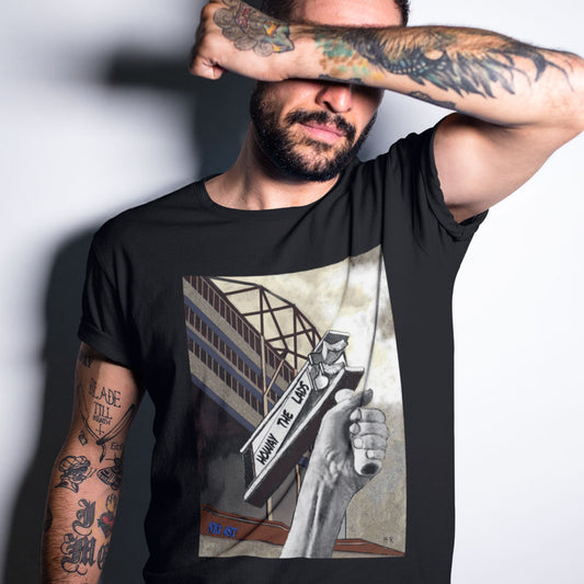 Howay The Lads by Hadrian Richards Men's T-Shirt