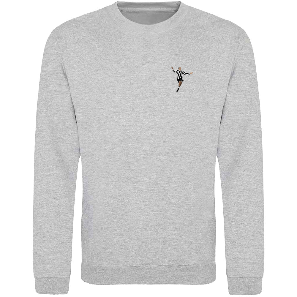 Faustino Asprilla Celebrating Pocket Print Sweatshirt