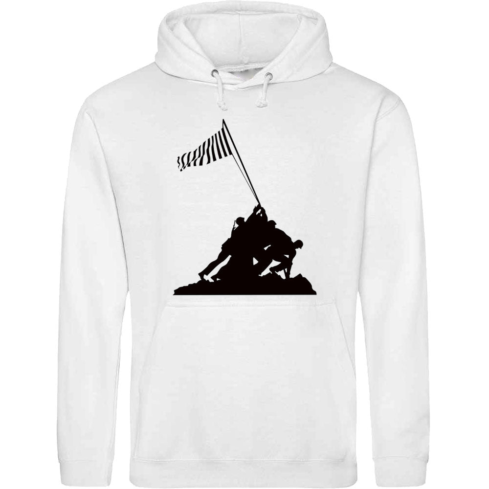 Iwo Jima Newcastle Flag Hooded-Top