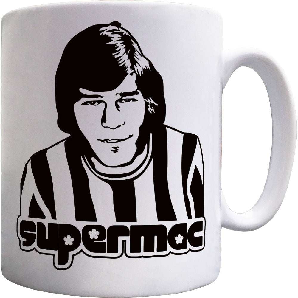 Malcolm Macdonald "Supermac" Ceramic Mug