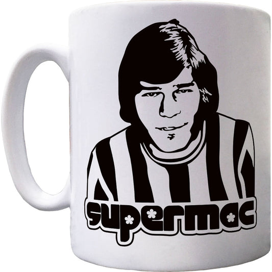 Malcolm Macdonald "Supermac" Ceramic Mug