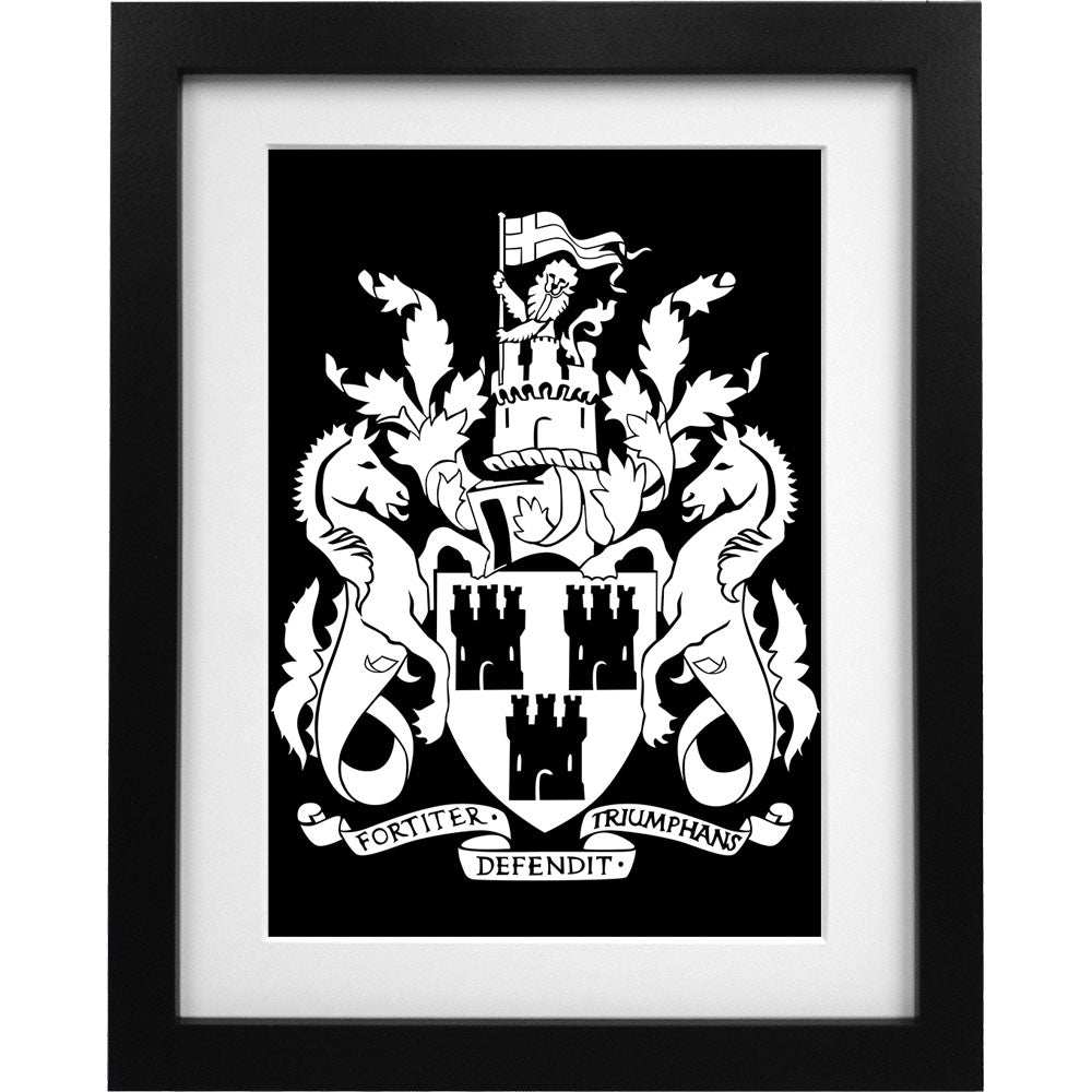 Newcastle Coat of Arms Art Print