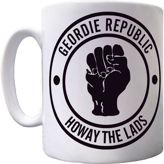 Geordie Republic "Howay The Lads" Ceramic Mug