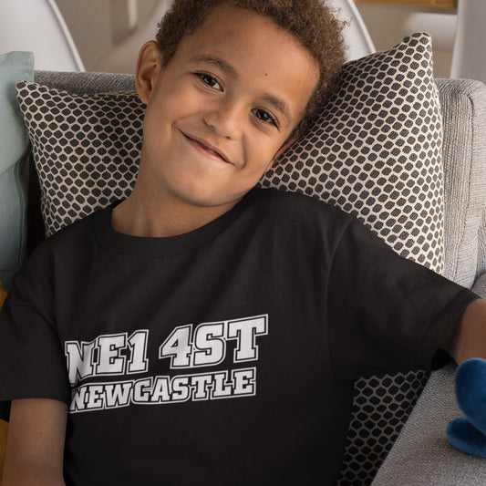 Newcastle United Postcode Kids' T-Shirt