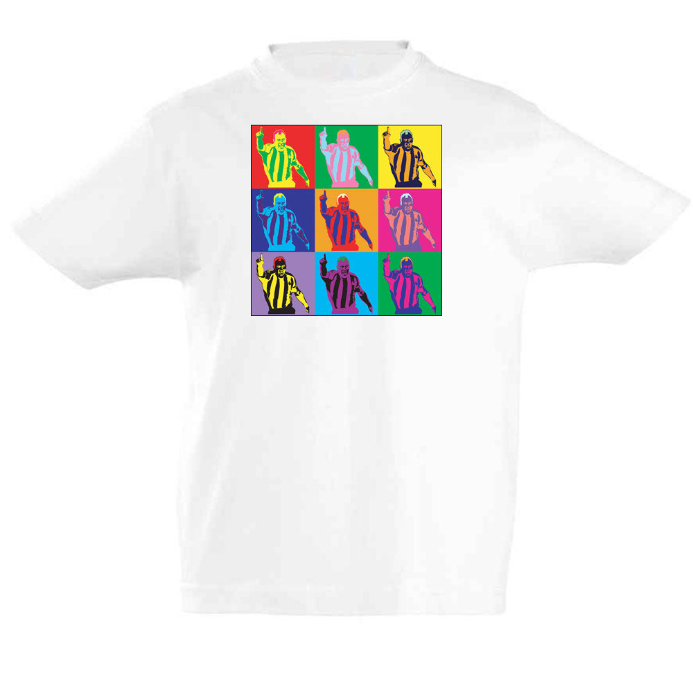 Alan Shearer Warhol Kids' T-Shirt