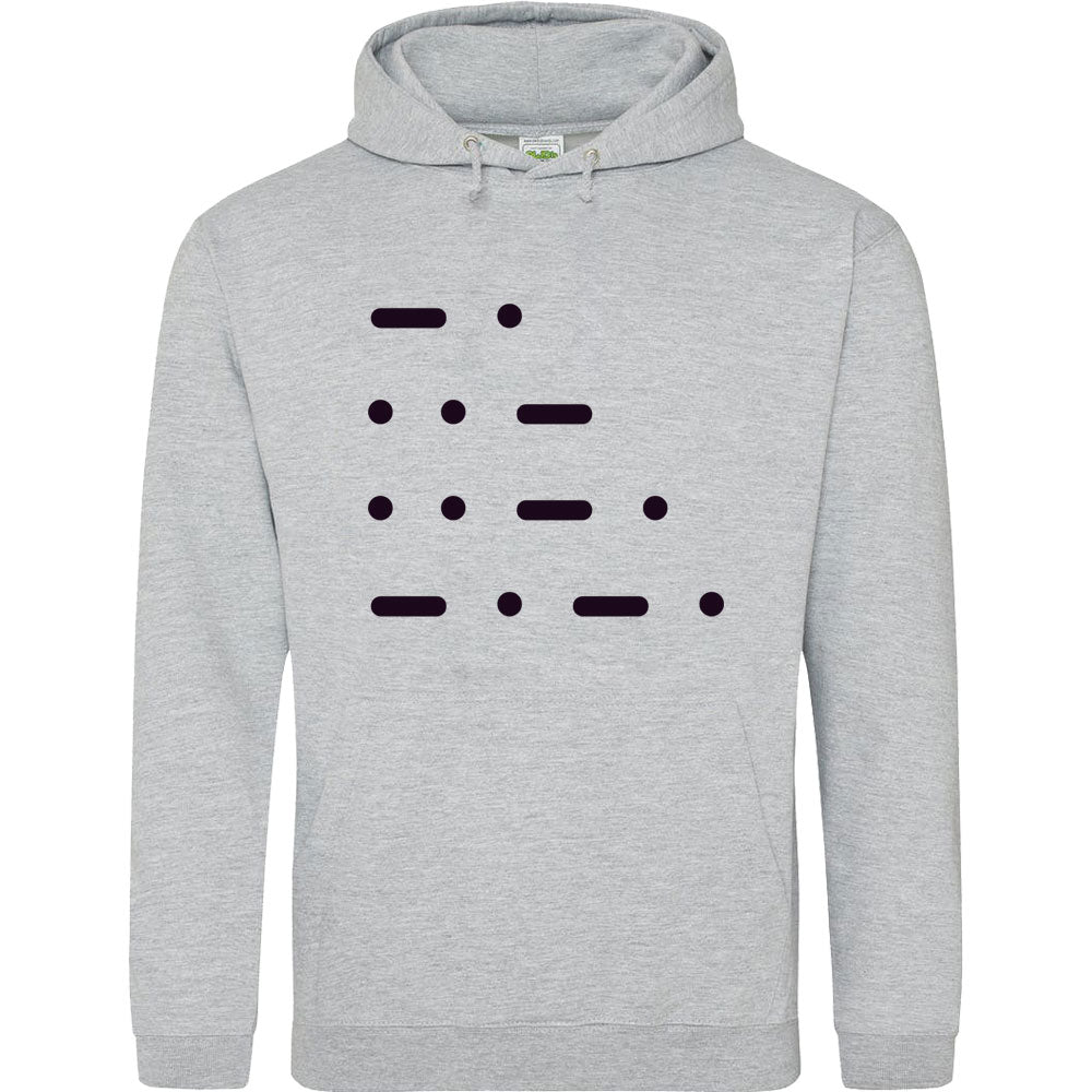 NUFC Morse Code Hooded-Top