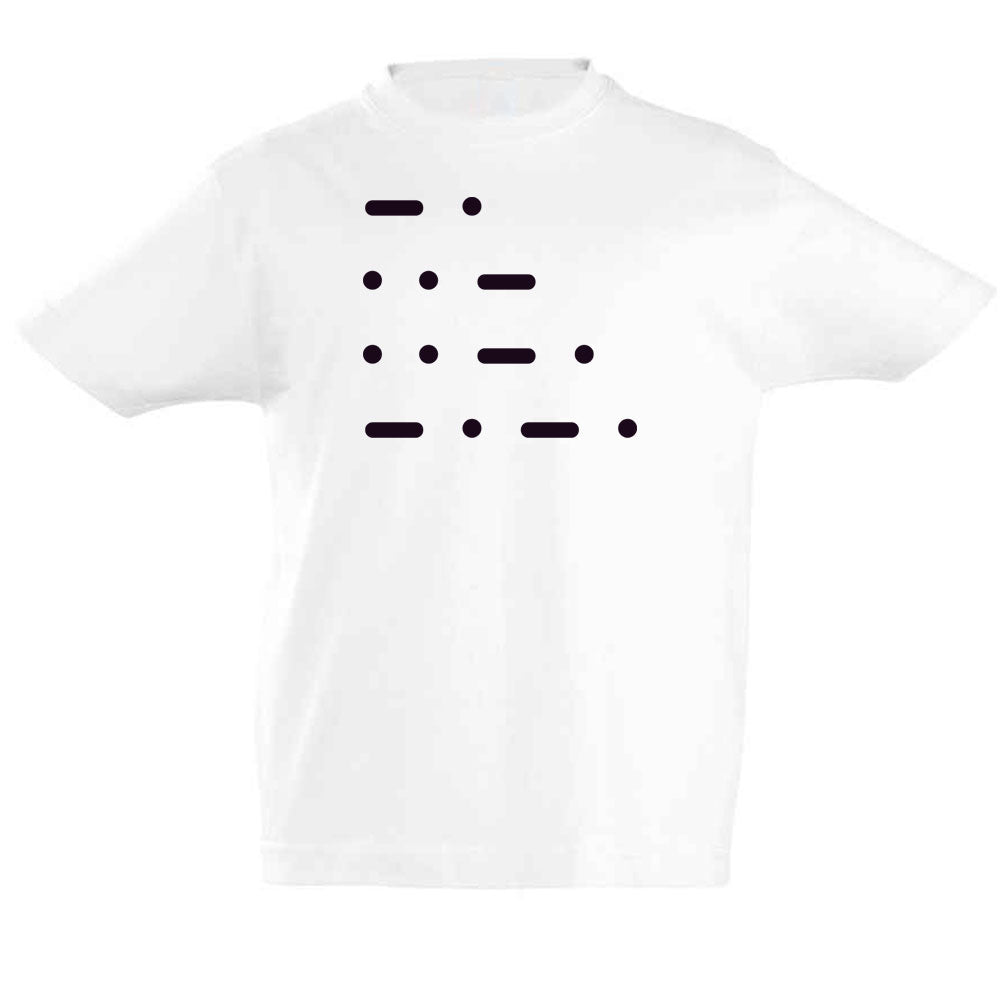 NUFC Morse Code Kids' T-Shirt