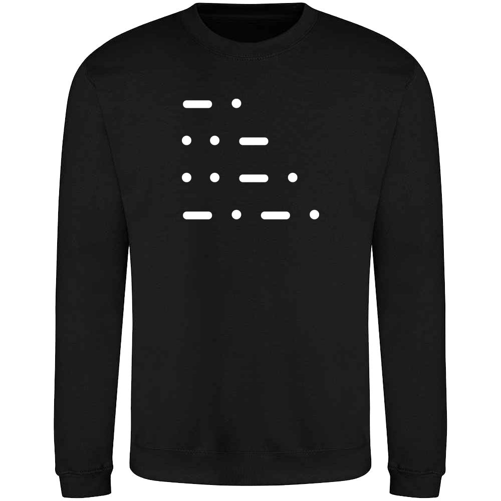 NUFC Morse Code Sweatshirt