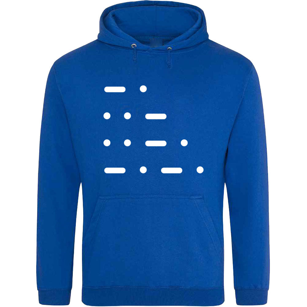 NUFC Morse Code Hooded-Top