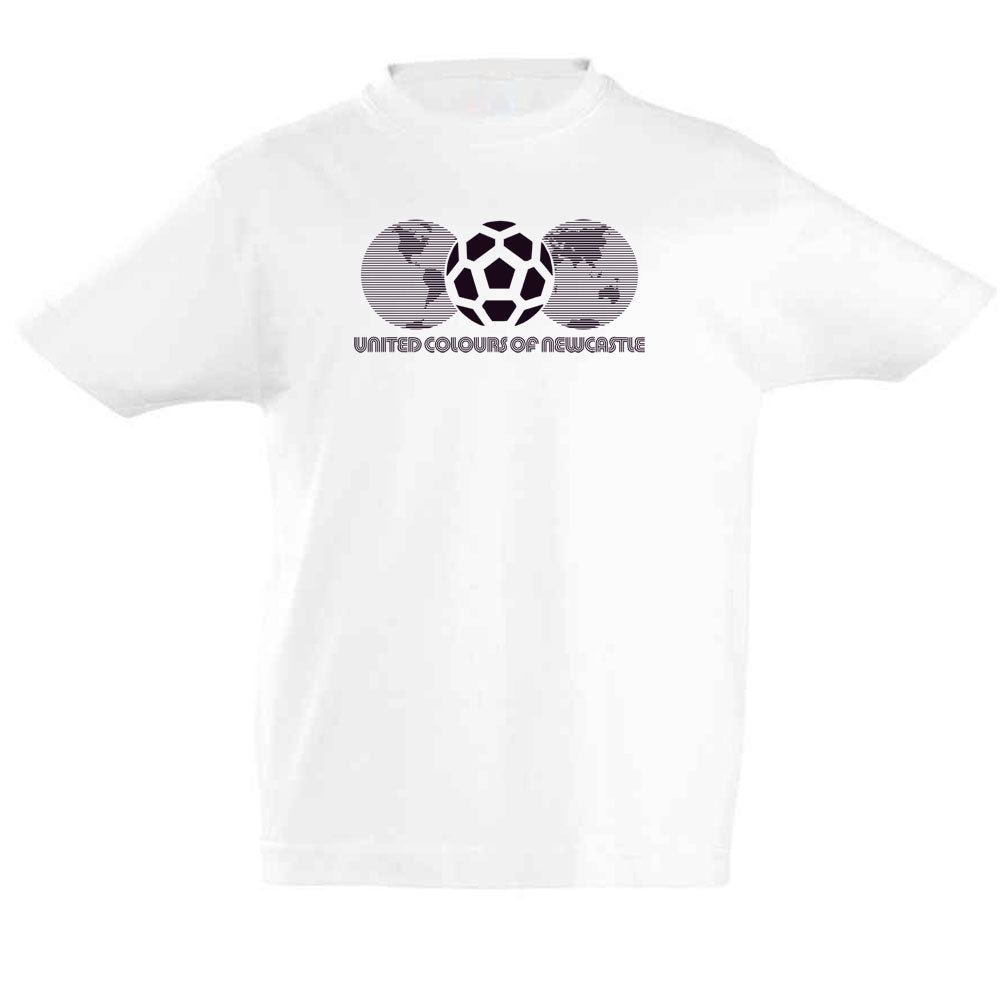United Colours of Newcastle (Globes) Kids' T-Shirt