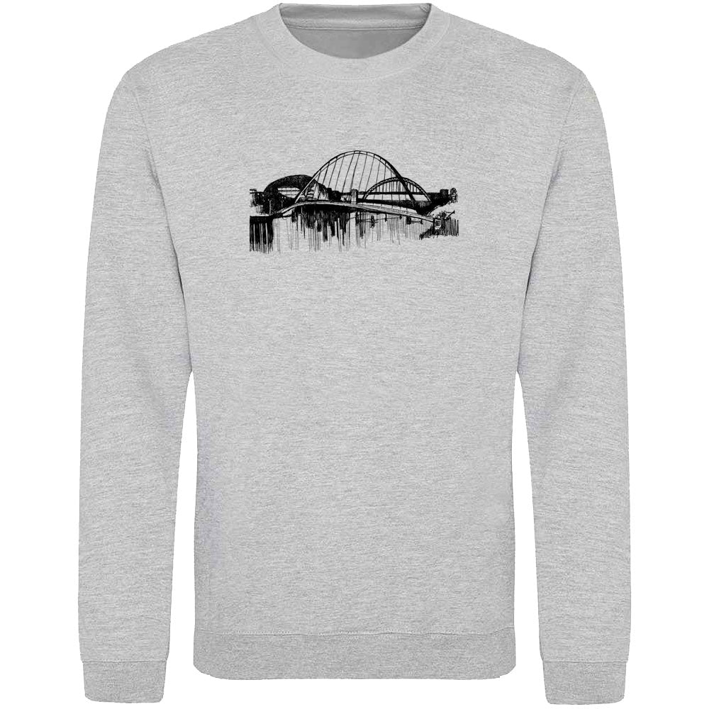 Tyne Skyline Sketch Sweatshirt
