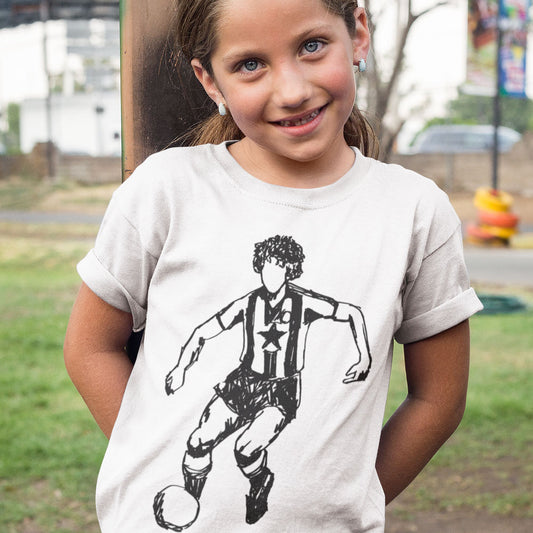 Kevin Keegan Sketch Kids' T-Shirt