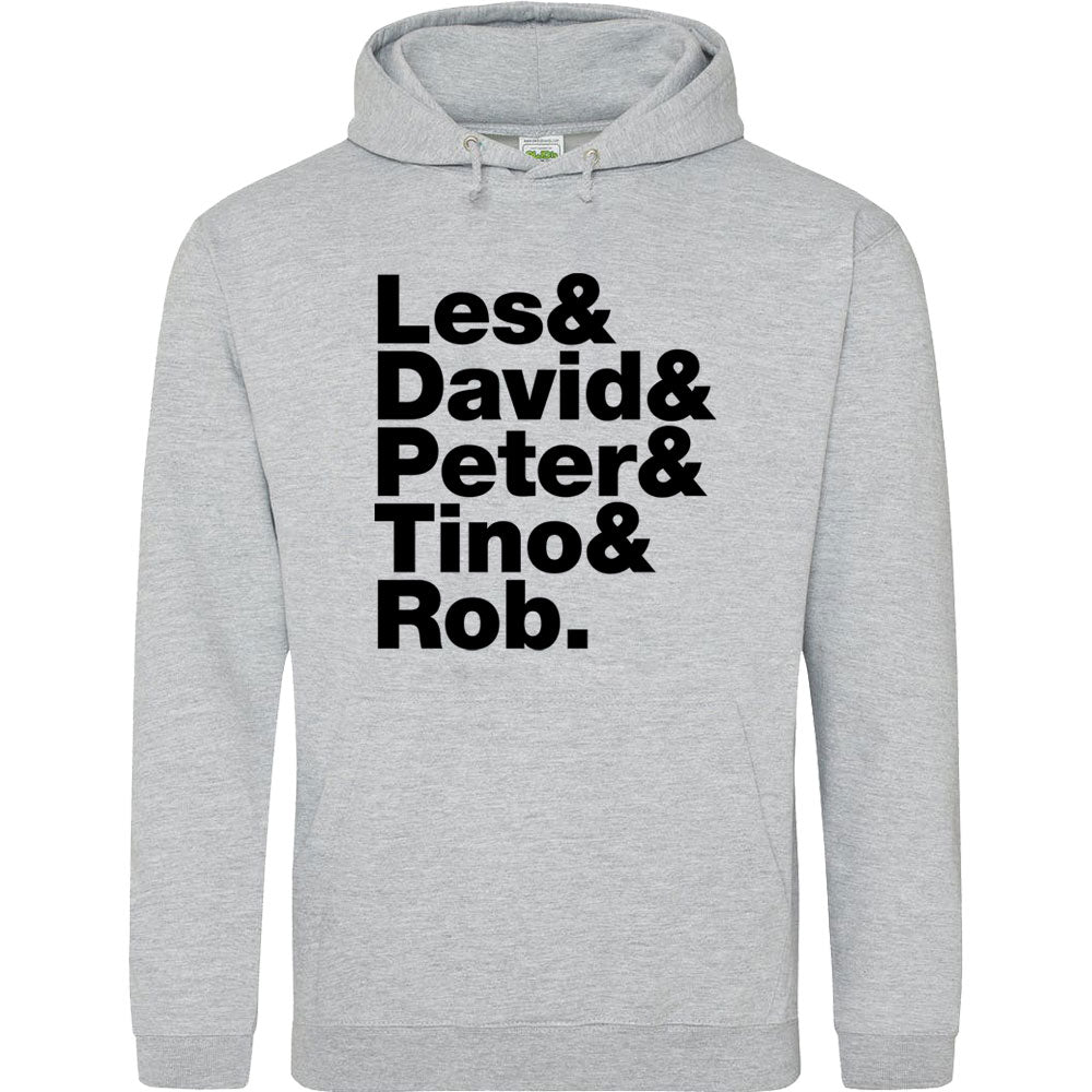 Les & Dave & Peter & Tino & Rob Hooded-Top