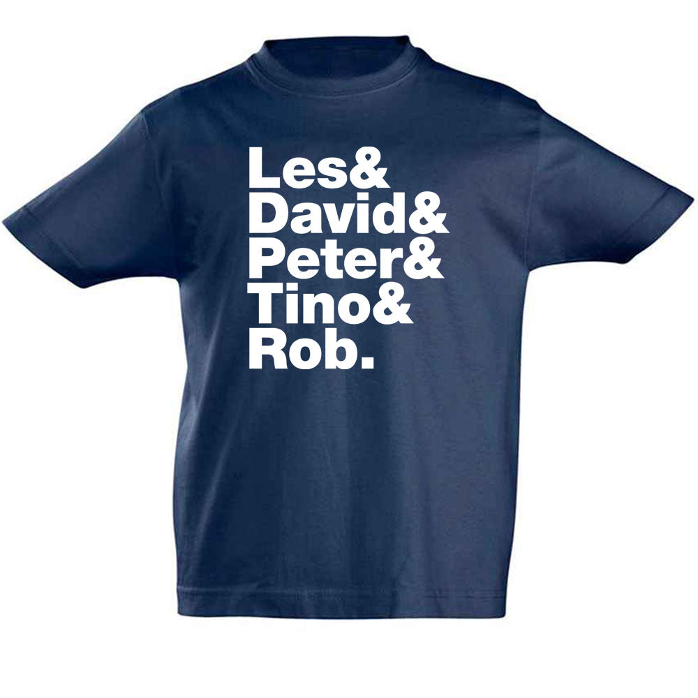Les & Dave & Peter & Tino & Rob Kids' T-Shirt