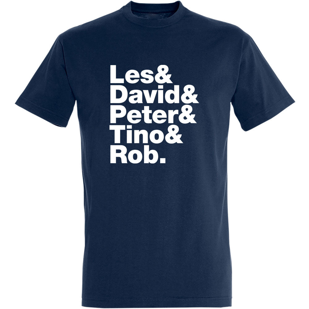 Les & Dave & Peter & Tino & Rob Men's T-Shirt