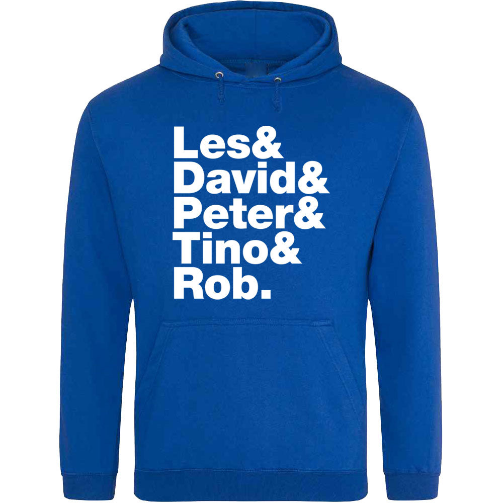 Les & Dave & Peter & Tino & Rob Hooded-Top