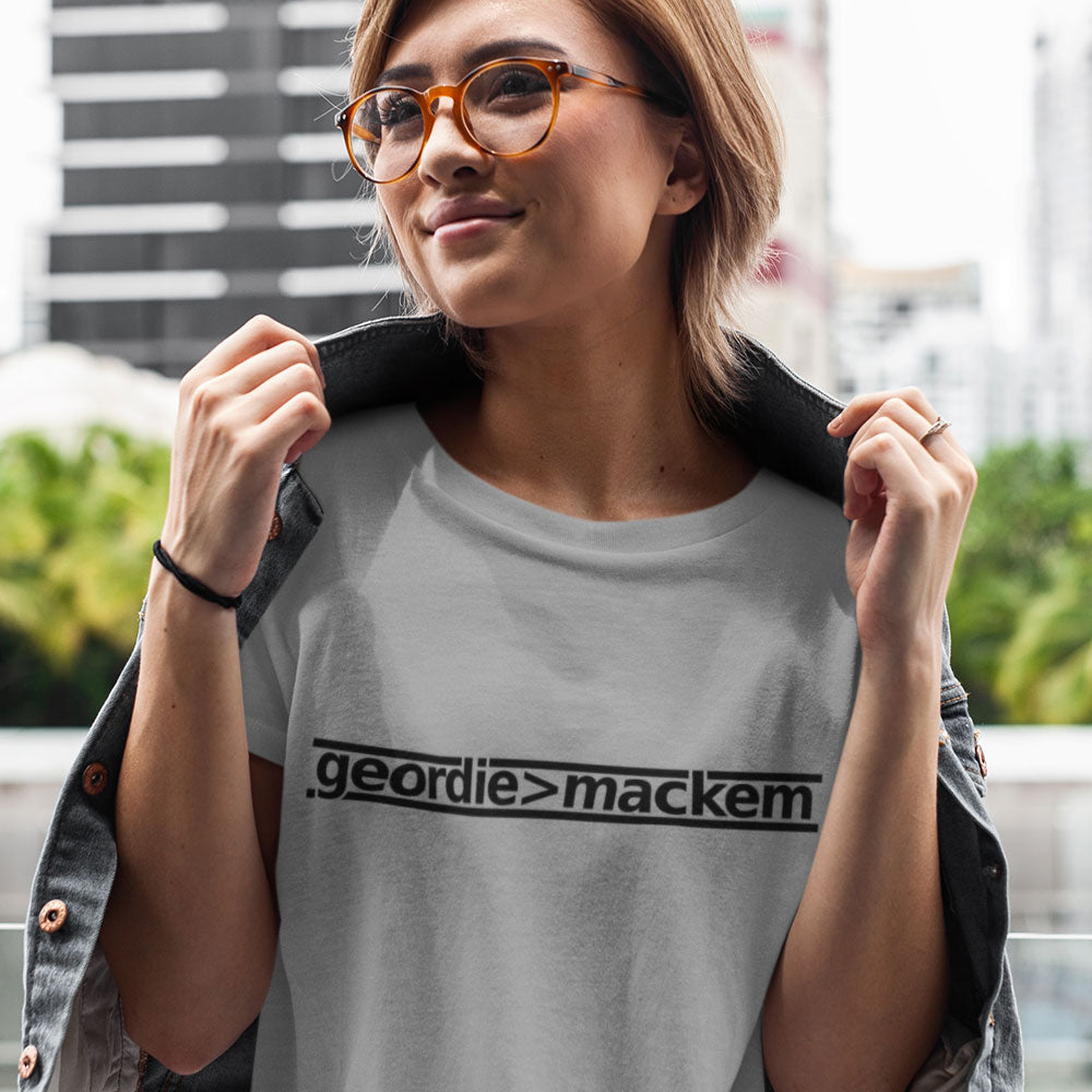 Geordie Greater Than Mackem Women's T-Shirt