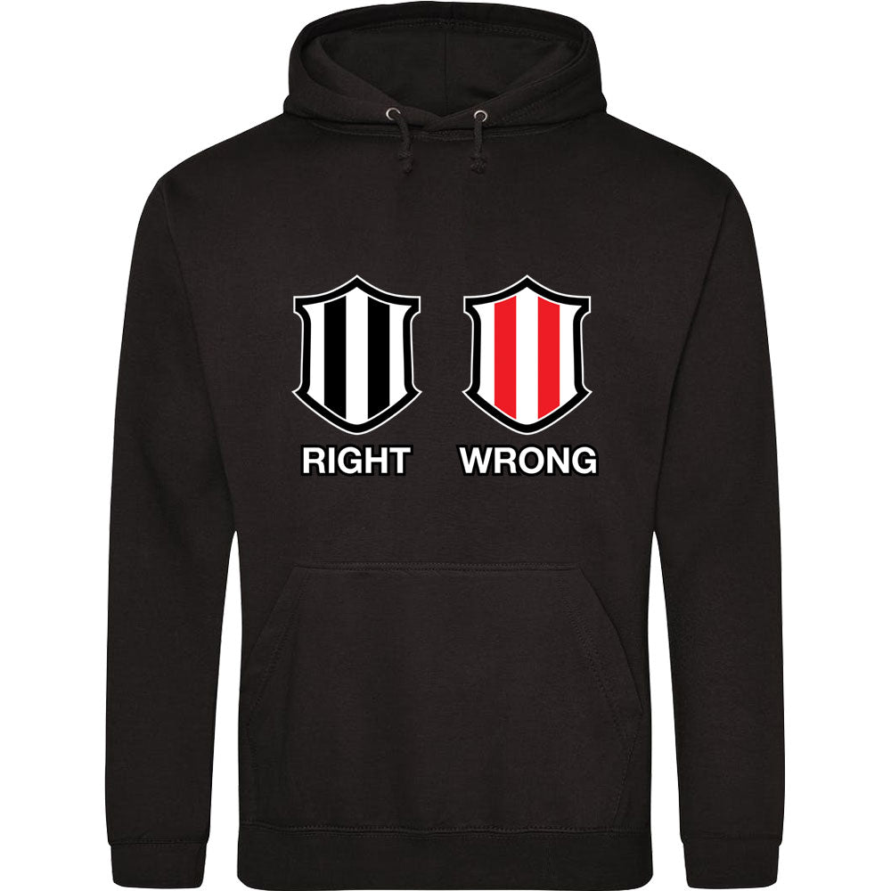 Newcastle Right, Sunderland Wrong Hooded-Top