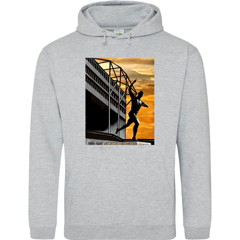 Sunset At St James' by Hadrian Richards Hooded-Top