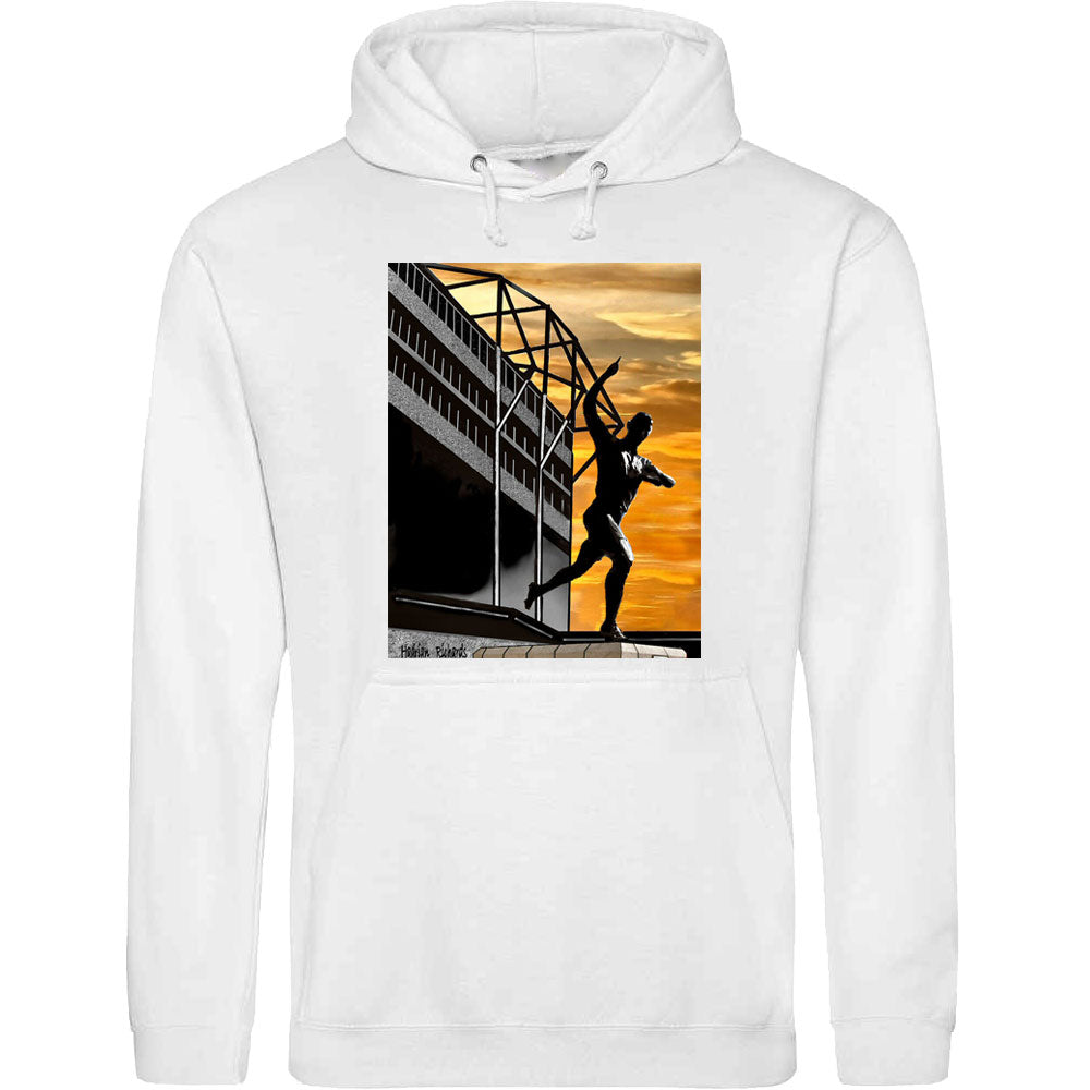 Sunset At St James' by Hadrian Richards Hooded-Top