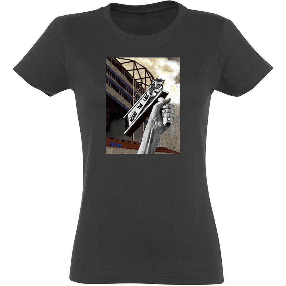 Howay The Lads by Hadrian Richards Women's T-Shirt