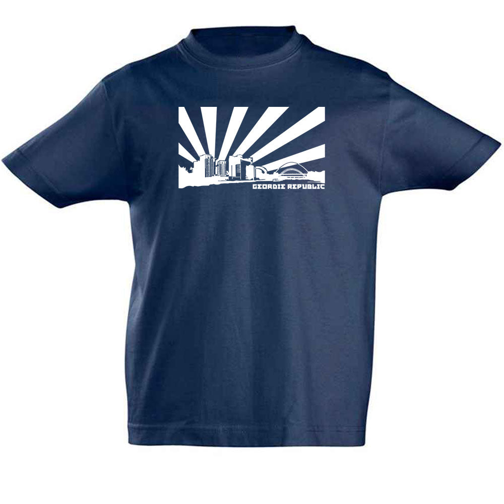 Geordie Republic Skyline Kids' T-Shirt