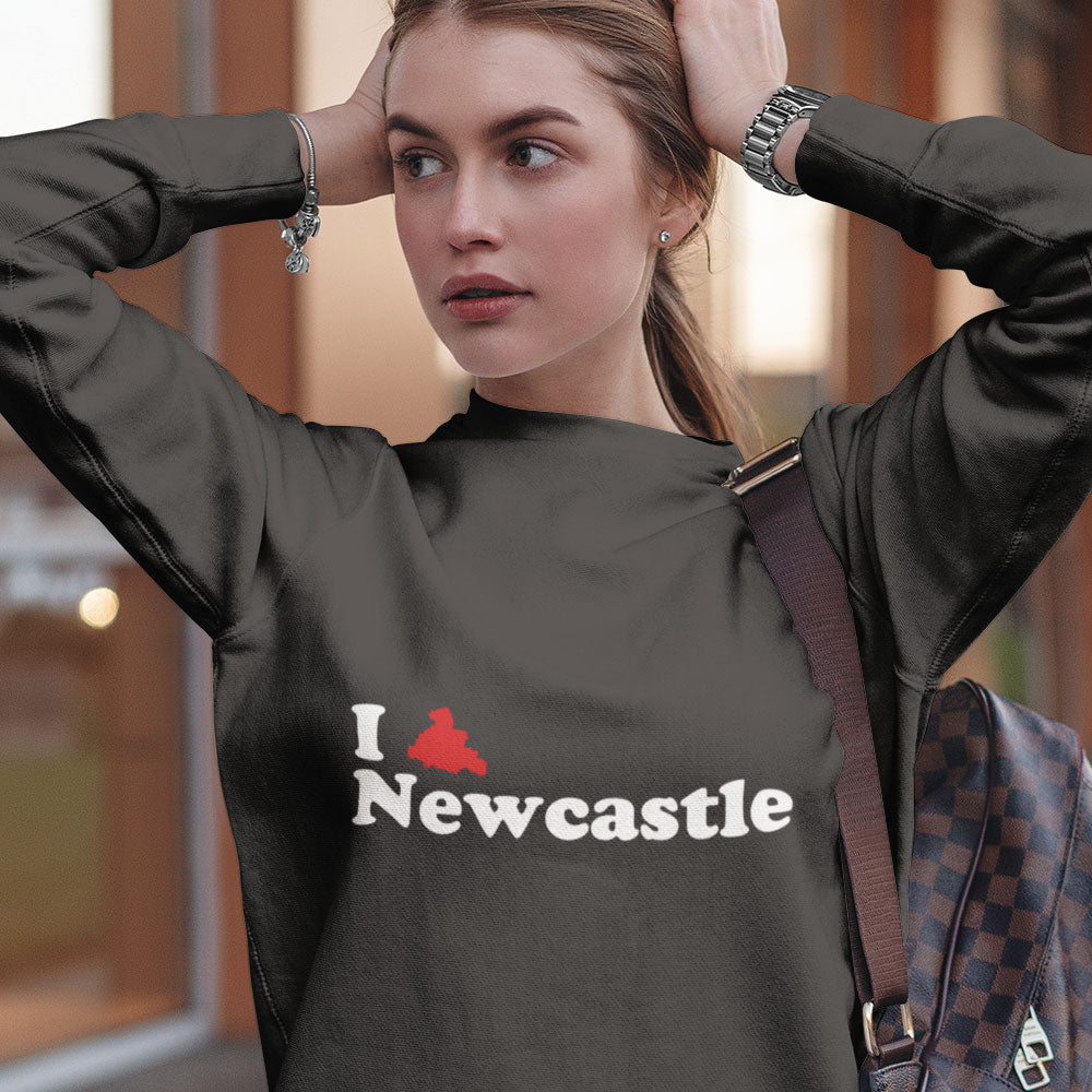 I Love Newcastle Sweatshirt