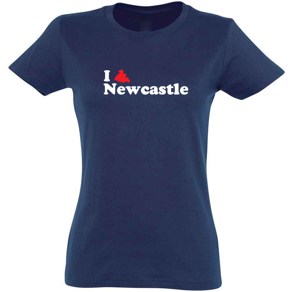 I Love Newcastle Women's T-Shirt