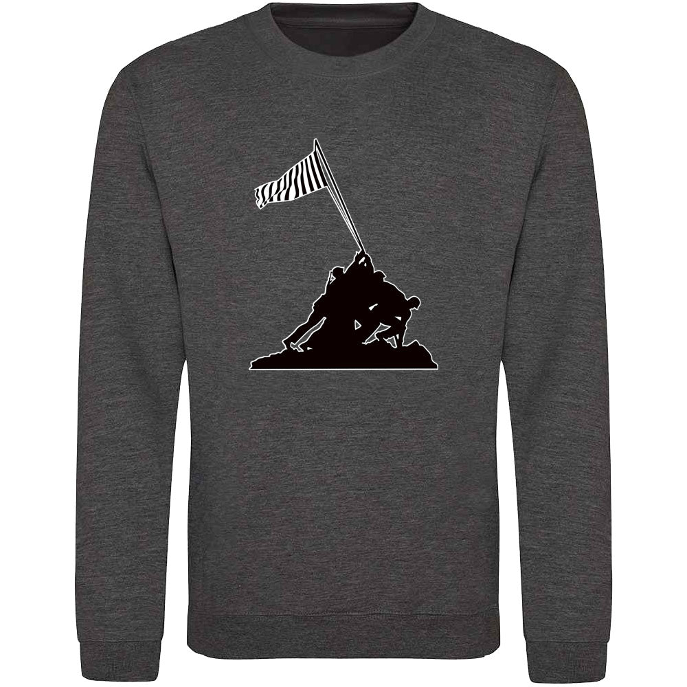 Iwo Jima Newcastle Flag Sweatshirt