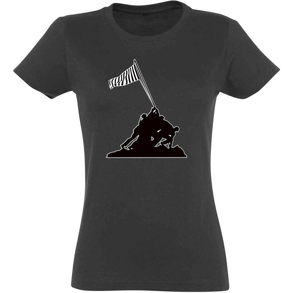 Iwo Jima Newcastle Flag Women's T-Shirt
