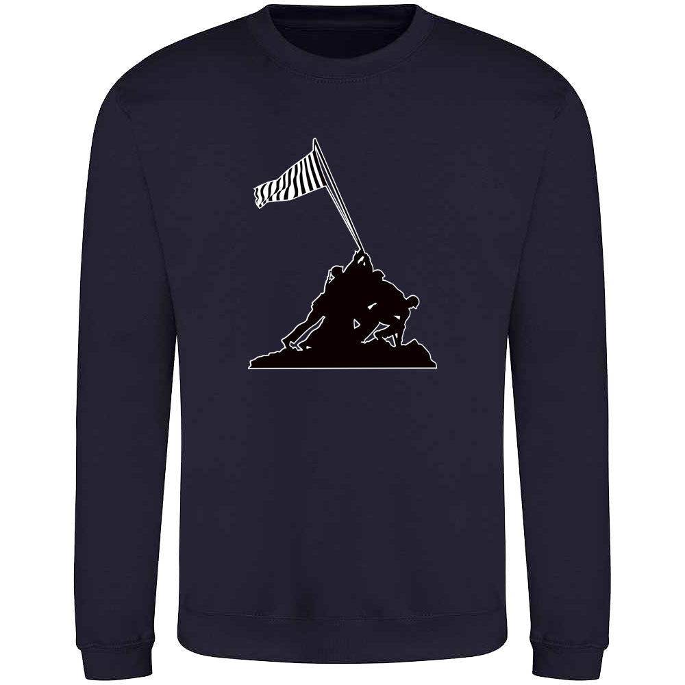 Iwo Jima Newcastle Flag Sweatshirt