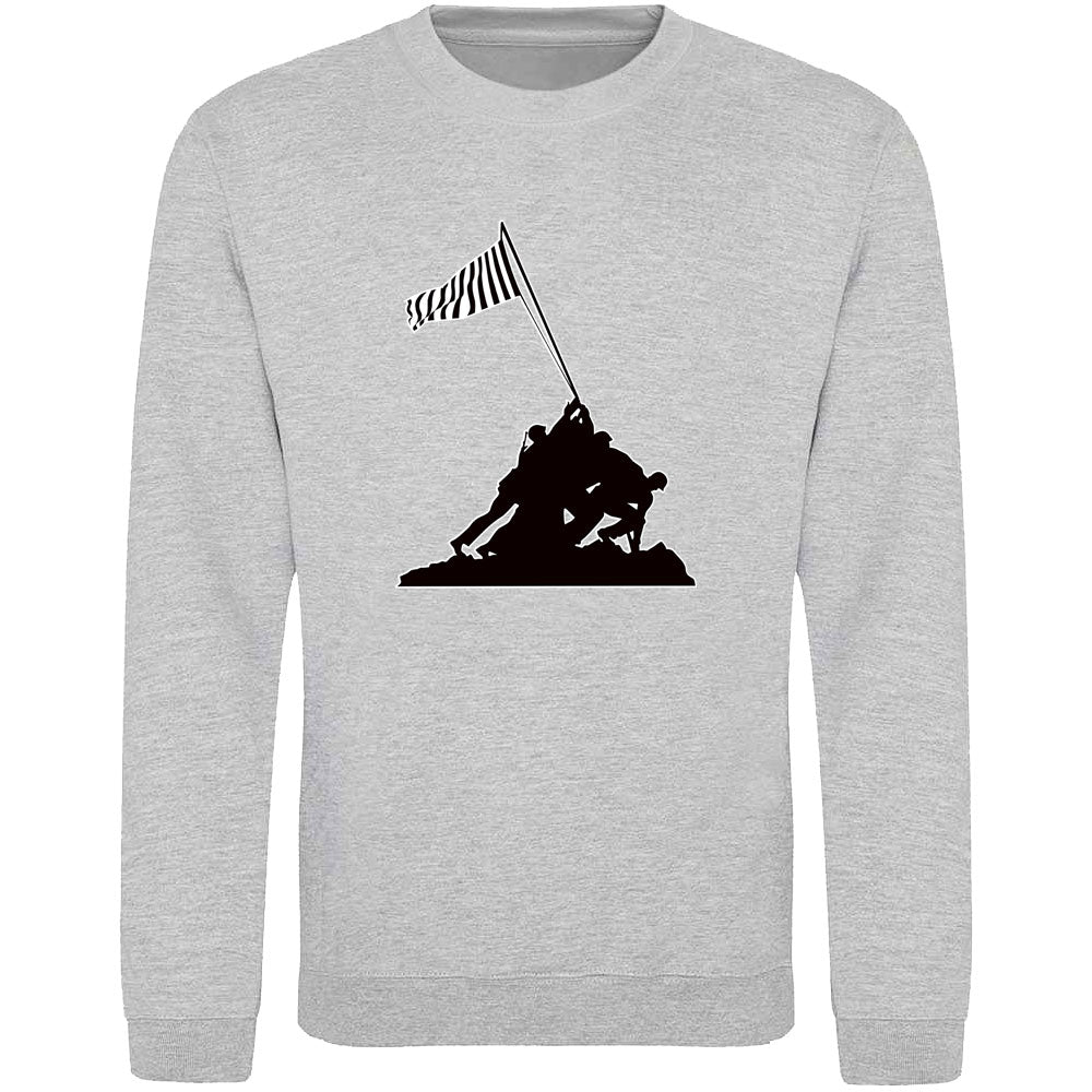 Iwo Jima Newcastle Flag Sweatshirt
